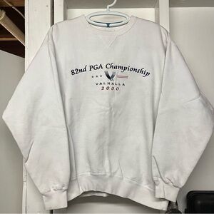 Vintage 2000 PGA Championship Valhalla Crewneck Golf Sweatshirt Size Small